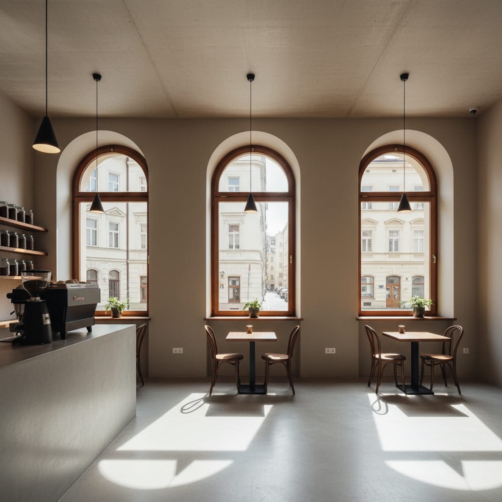 ONYX — prostor s vysokými okny do ulice